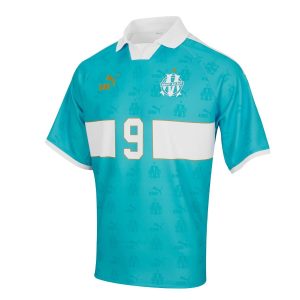 Maillot Rétro King OM Bleu (2)