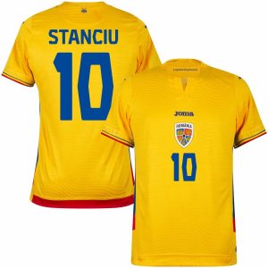 Maillot Roumanie Domicile 2026 2027 Stanciu (1)