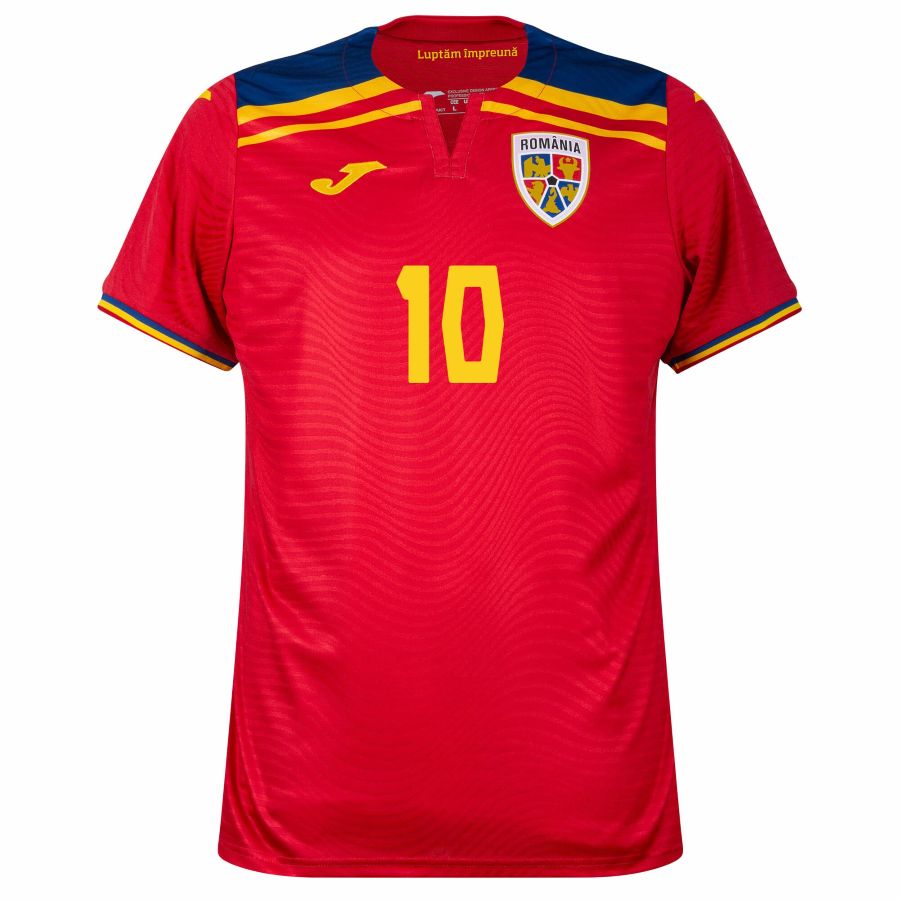 Maillot Roumanie Exterieur 2026 2027 Hagi (2)
