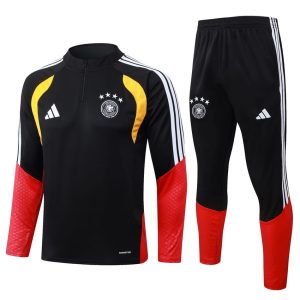 Survetement Allemagne Training 2026 2027 Noir Rouge