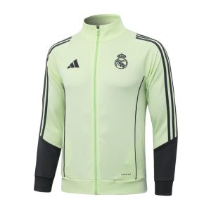 Survetement Real Madrid Veste 2025 2026 Vert Noir