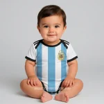 Body Bébé Argentine Domicile Coupe du Monde 2026 (1)