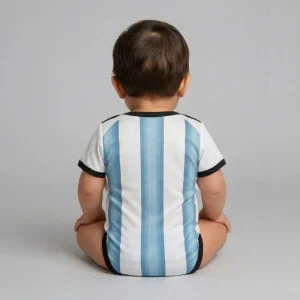 Body Bébé Argentine Domicile Coupe du Monde 2026 (2)