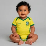 Body Bébé Brésil Domicile Coupe du Monde 2026 (1)