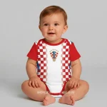Body Bébé Croatie Domicile Coupe du Monde 2026 (1)