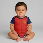 Body Bébé Espagne Domicile Coupe du Monde 2026 (1)
