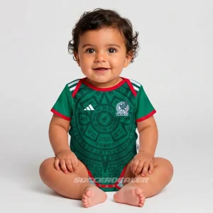 Body Bébé Mexique Domicile Coupe du Monde 2026