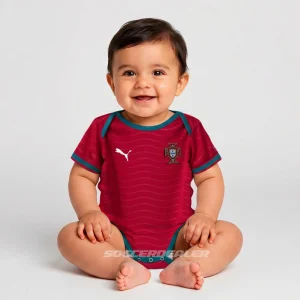 Body Bébé Portugal Domicile Coupe du Monde 2026 (1)