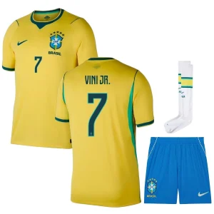 Maillot Bresil Kit Enfant Domicile 2026 2027 Vini JR
