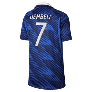 Maillot Equipe de France Enfant Domicile Coupe du Monde 2026 Dembele