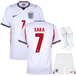 Maillot Kit Enfant Angleterre Domicile 2026 2027 Saka