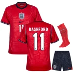 Maillot Kit Enfant Angleterre Exterieur 2026 2027 Rashford