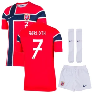Maillot Norvège Kit Enfant Domicile 2026 2027 Sorloth