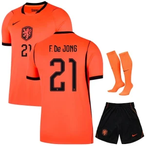 Maillot Pays Bas Kit Enfant Domicile 2026 2027 De Jong