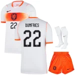 Maillot Pays Bas Kit Enfant Exterieur 2026 2027 Dumfries