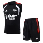 Debardeur Short Arsenal 2026 2027 Noir Rouge