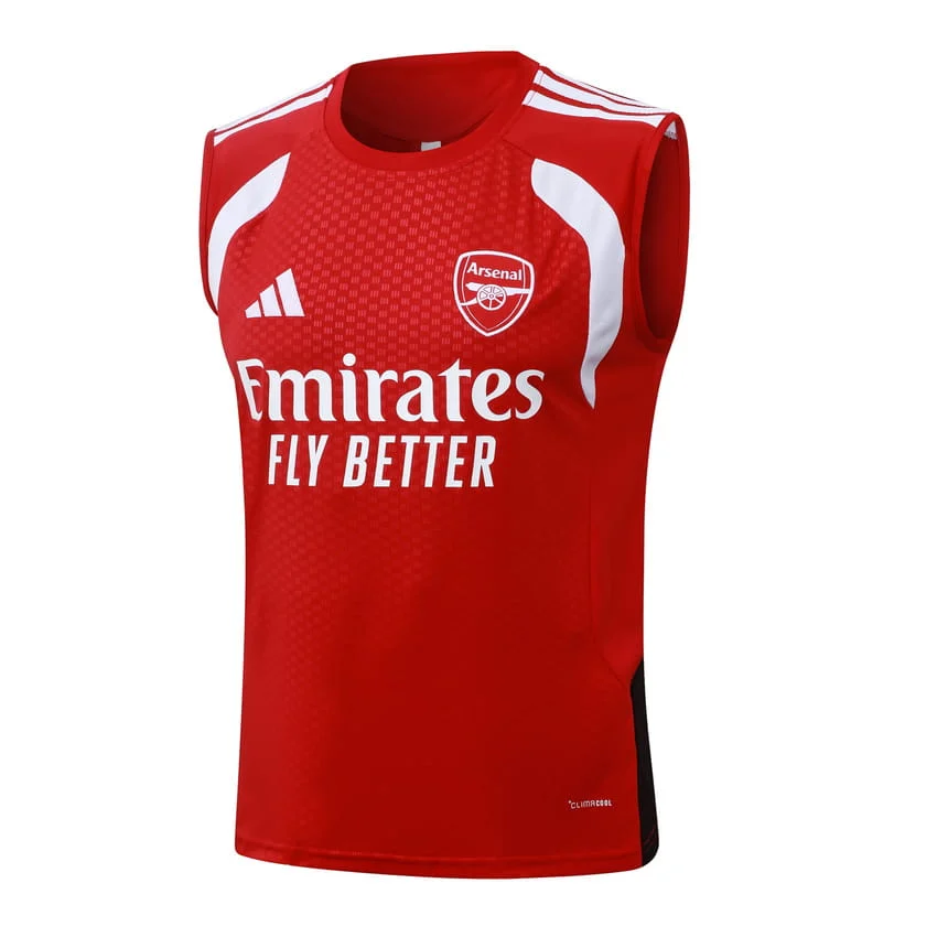 Debardeur Short Arsenal 2026 2027 Rouge Clair