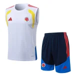 Debardeur Short Colombie 2026 2027 Blanc