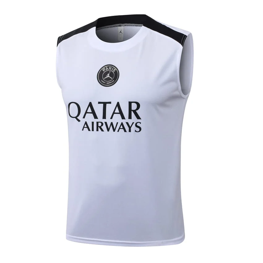 Debardeur Short PSG 2026 2027 Blanc Gris