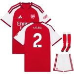 Maillot Arsenal Kit Enfant Saliba Domicile 2026 2027