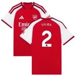 Maillot Arsenal Saliba Domicile 2026 2027 (1)
