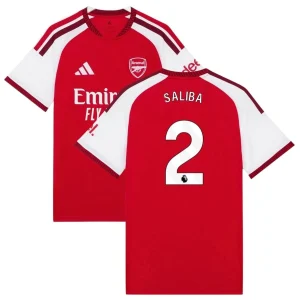 Maillot Arsenal Saliba Domicile 2026 2027 (1)