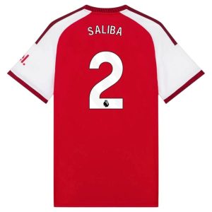 Maillot Arsenal Saliba Domicile 2026 2027 (2)