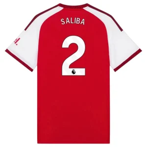 Maillot Arsenal Saliba Domicile 2026 2027 (2)