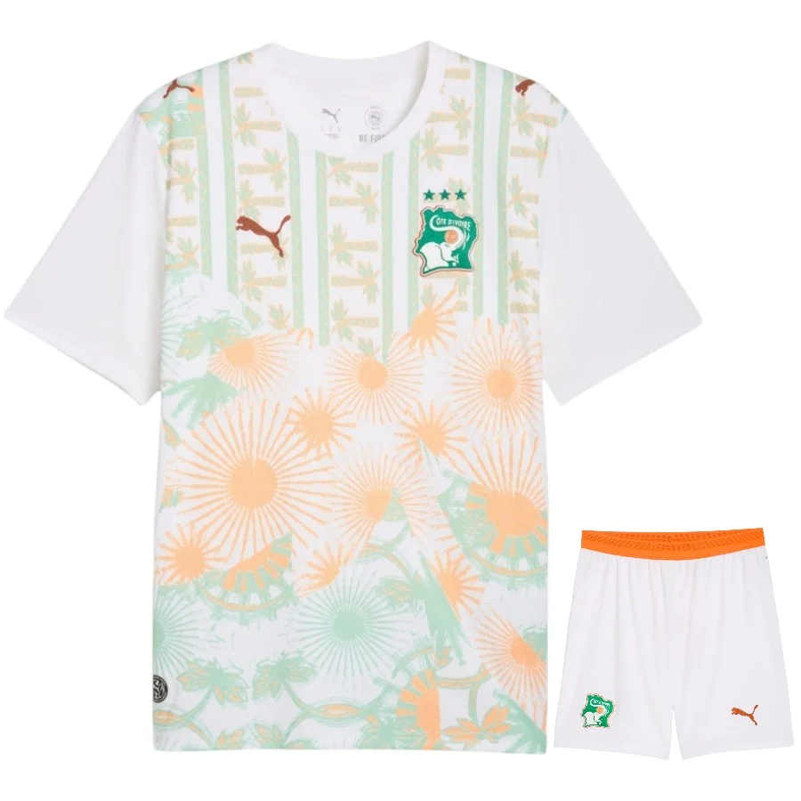 Maillot Cote d'Ivoire Kit Enfant Exterieur 2026 2027