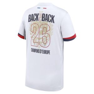 Maillot Enfant PSG Exterieur 2 étoiles Champions d'Europe 26 (1)