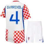 Maillot Kit Enfant Croatie Domicile 2026 2027 Gvardiol