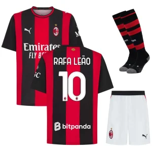 Maillot Kit Enfant Milan AC Domicile 2026 2027 Rafael Leao