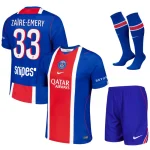 Maillot Kit Enfant PSG Domicile 2026 2027 Zaire Emery