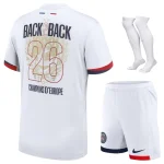 Maillot Kit Enfant PSG Exterieur 2 étoiles Champion 26