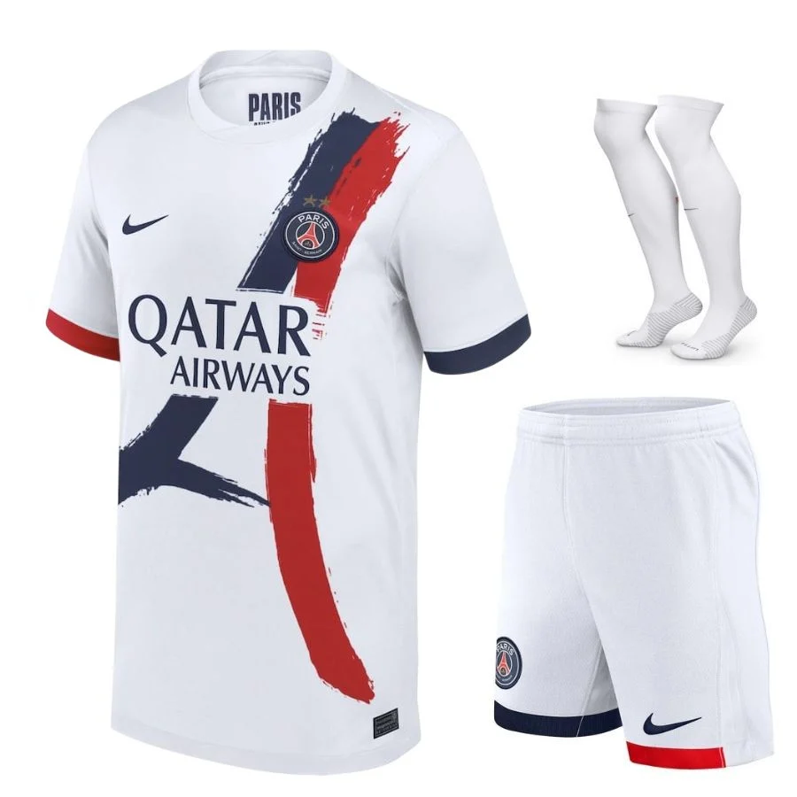 Maillot Kit Enfant PSG Exterieur 2025 2026 2 étoiles (1)