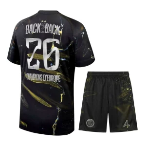 Maillot Kit Enfant PSG Jordan Night 2025 2026 2 étoiles Champion 26