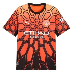 Maillot Manchester City Domicile 2026 2027 Gardien Orange (1)