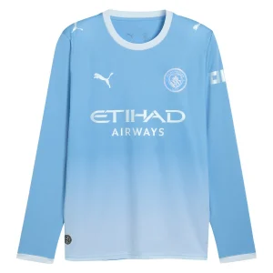 Maillot Manchester City Domicile 2026 2027 Manches Longues (1)