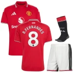 Maillot Manchester United Kit Enfant Domicile 2026 2027 Fernandes