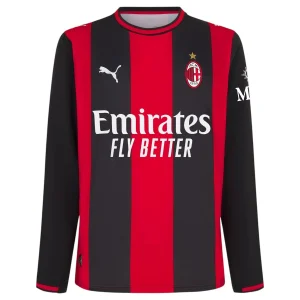 Maillot Milan AC Domicile 2026 2027 Manches longues (1)