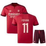 Maillot OL Kit Enfant Fofana Exterieur 2026 2027