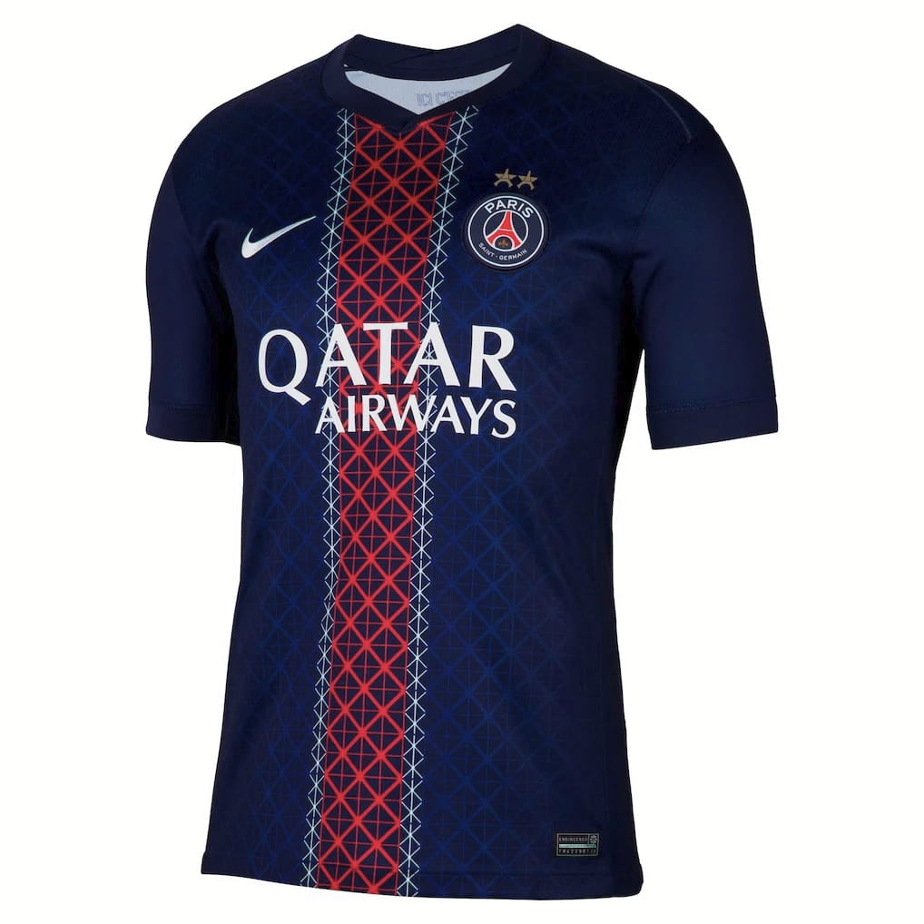 Maillot PSG Domicile 2025 2026 2 étoiles