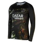 Maillot PSG Jordan Night 2 étoiles Champion 26 Manches Longues (1)