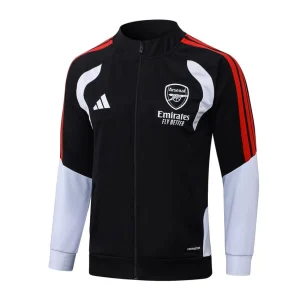 Survetement Arsenal Veste 2026 2027 Noir Rouge