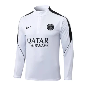 Survetement PSG Training 2026 2027 Blanc Noir