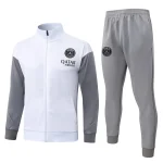 Survetement PSG Veste 2026 2027 Blanc Gris