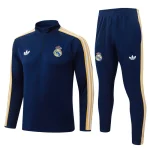 Survetement Real Madrid Training 2026 2027 Bleu Sombre