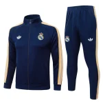 Survetement Real Madrid Veste 2026 2027 Bleu Sombre