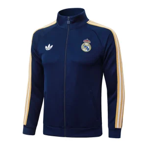 Survetement Real Madrid Veste 2026 2027 Bleu Sombre