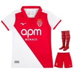 Maillot AS Monaco Kit Enfant Domicile 2026 2027